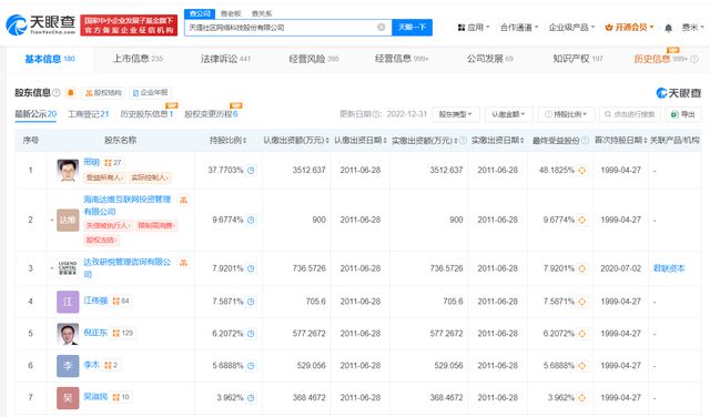 天涯社区再被列为经营异常